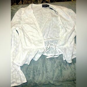 Two piece short and blouse set